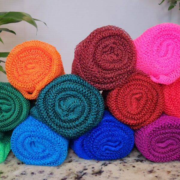African Net Sponge | Deep Exfoliating Shower Mesh